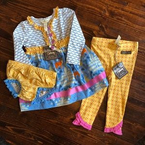 Matilda Jane Dress w/ DC & Matching Leggings